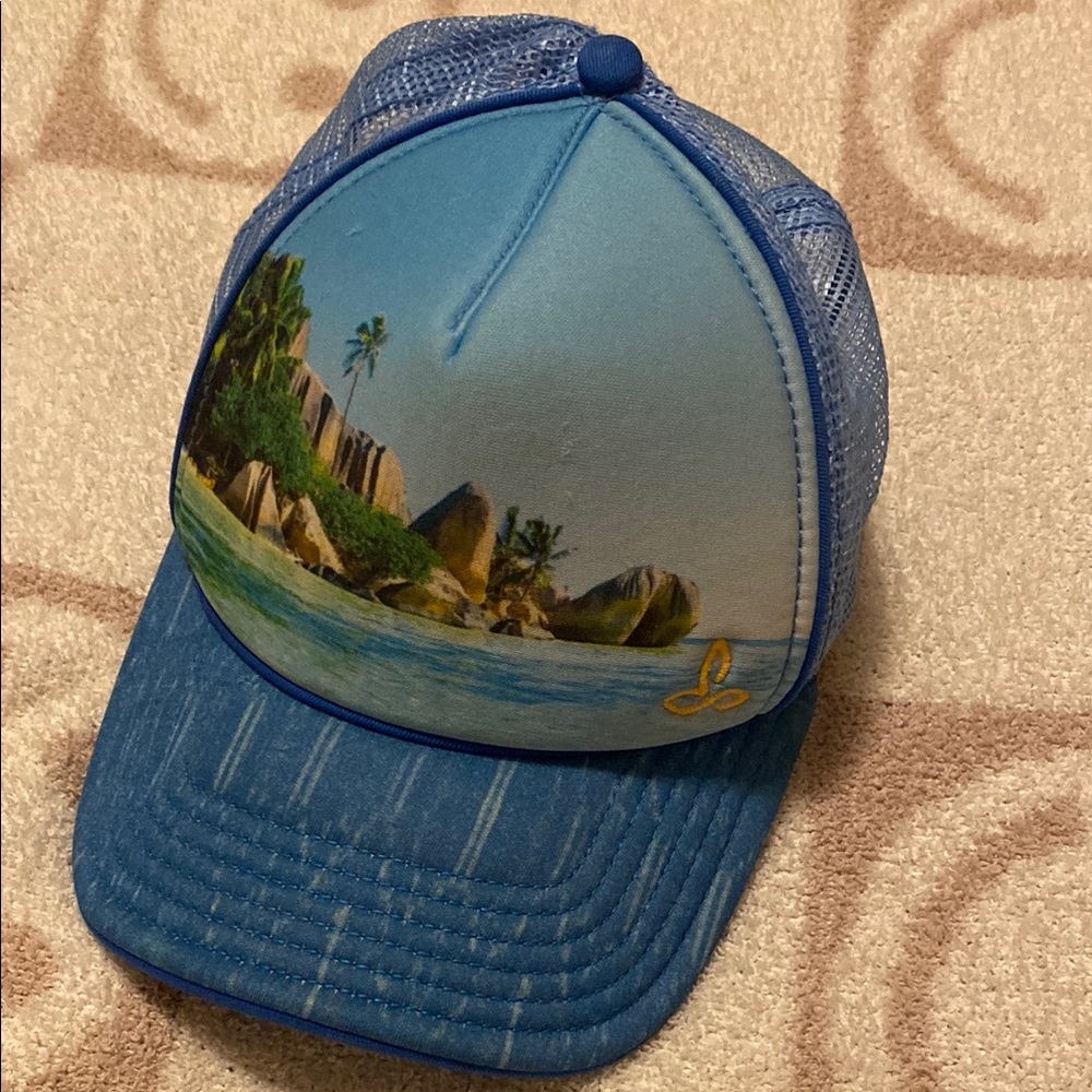 Prana tropical paradise foam front trucker hat
